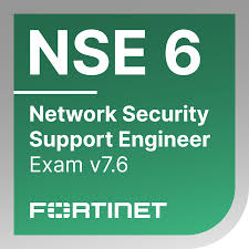 Fortinet NSE 6 - Network Security 7.6 Support Engineer Logo